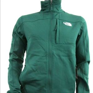 NWT Men The North Face  FZ Fleece Jacket - Green